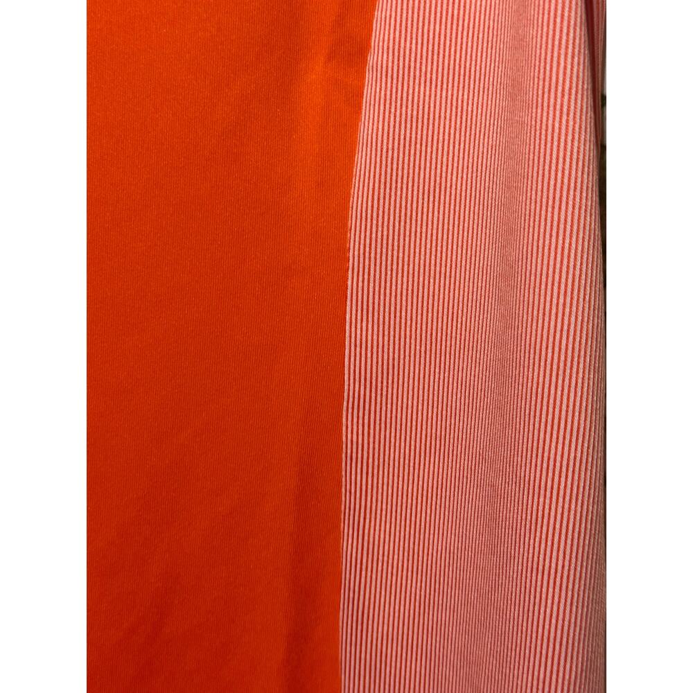 Antigua - Athletic Shirt - Orange with White Strips - Size Med - Picture 4 of 4